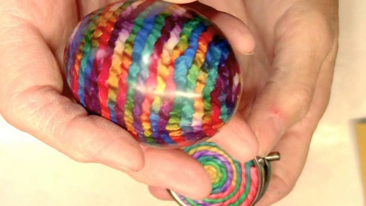 Polymer Clay Rainbow Twist