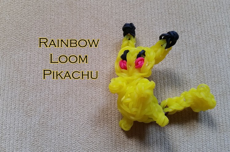 Rainbow Loom Pikachu Tutorial (male)