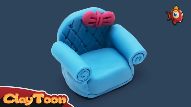 SOFA Chair | Polymer Clay tutorial