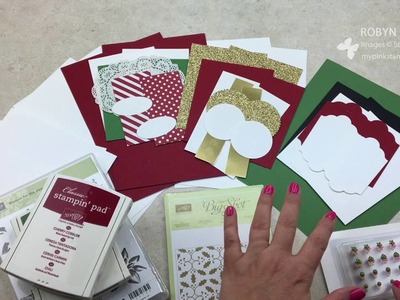 Stampin' Up! Reason for the Season Christmas in July Online Class Preorder 1