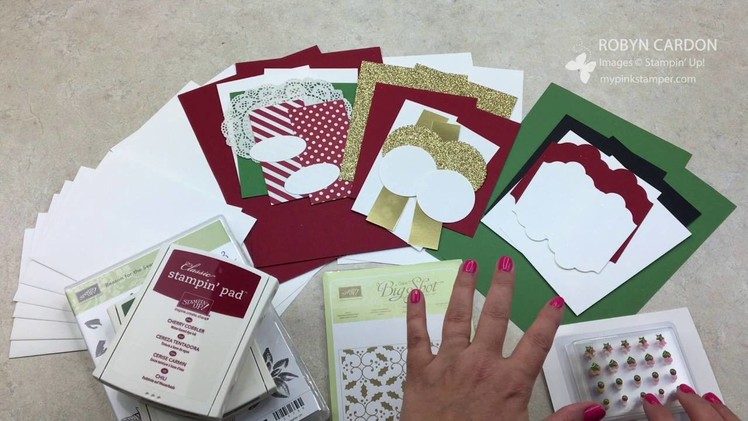 Stampin' Up! Reason for the Season Christmas in July Online Class Preorder 1
