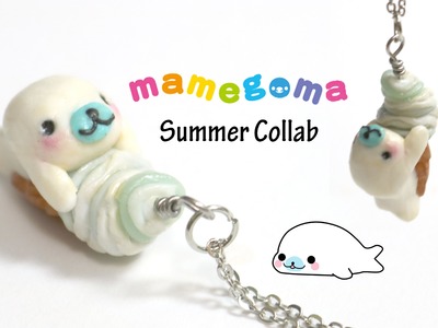 Tutorial: Miniature Mamegoma DIY Collab - FIMO Polymer Clay How-To 