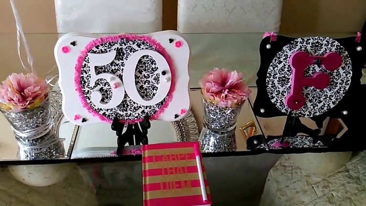 DIY 50th Birthday Decor Party Theme