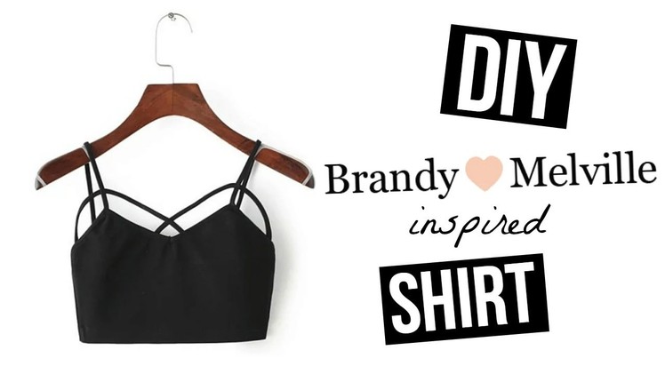 DIY Brandy Melville Inspired Shirt!