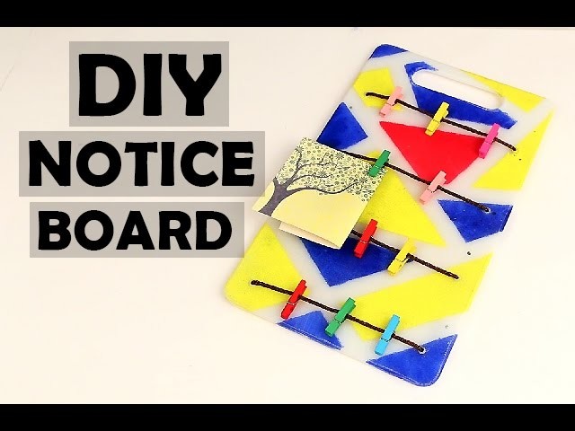 DIY Bulletin Board | DIY Notice Board | Easy Step By Step