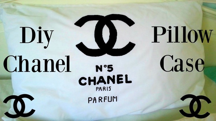 Diy Chanel Pillow Case|ClaudiasCrafts