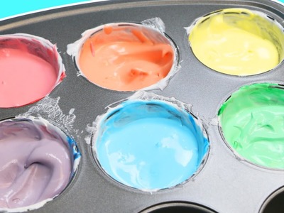 DIY Edible Finger Paints | Easy To Make Frozen Paint For Toddlers!