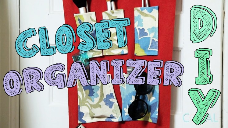 DIY Hanging Closet Organizer | Basic Girls Guide