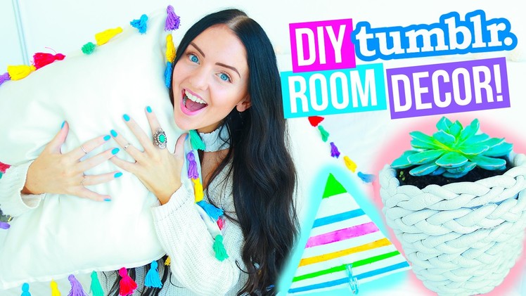 DIY ROOM DECOR! Tumblr and Pinterest Inspired! (Easy and Affordable) 2016!