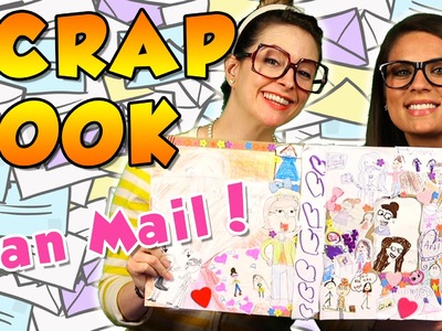 DIY Scrapbook Craft - Fan Mail Scrapbook with Crafty Carol & Ms. Booksy | A Cool School Craft