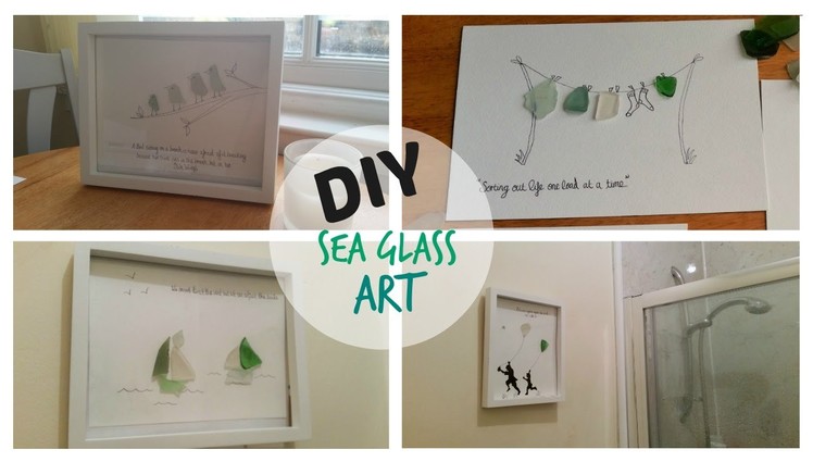DIY Sea Glass Art
