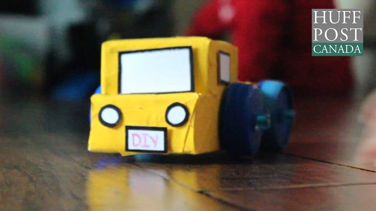 DIY Wind-Up Toy Car