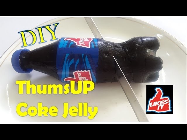 How To Make Real ThumsUp Drinking Water Pudding Jelly Dessert Easy DIY Gummy Soda Jello!