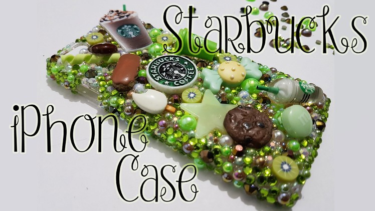Lux Addiction inspired DIY iPhone case (Starbucks green version)