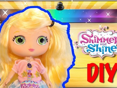 Nickelodeon Shimmer and Shine Toys DIY LEAH DOLL - Make Your Own Shimmer and Shine Dolls