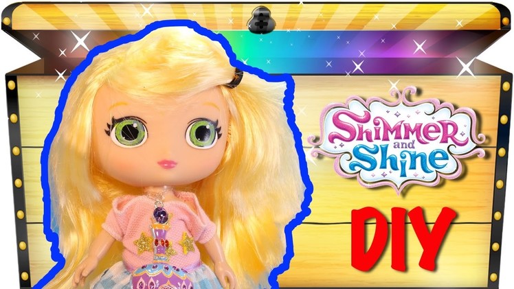 Nickelodeon Shimmer and Shine Toys DIY LEAH DOLL - Make Your Own Shimmer and Shine Dolls