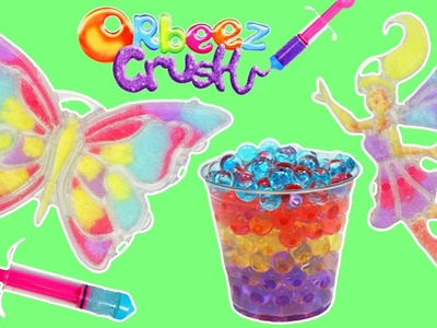 ORBEEZ Crush N' Design Butterfly and Fairy Playset DIY Grow & Crush Orbeez Art!
