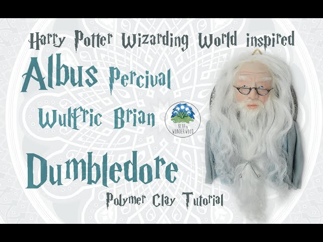Albus Dumbledore - Harry Potter Wizarding World Inspired - Polymer Clay Tutorial