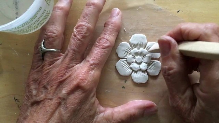 Artful Paper Clay Tutorial 1: How to Sculpt a Simple Flower