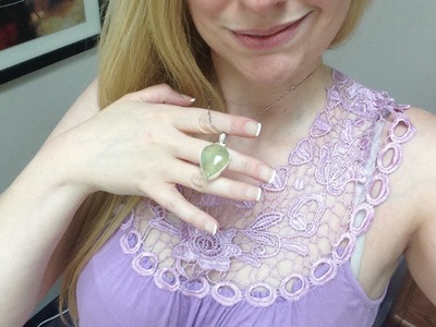 ASMR Healing Crystal Jewelry Whisper | Close Up Hand Movement