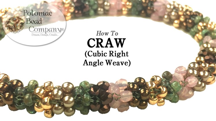 CRAW Stitch - Cubic Right Angle Weave Tutorial