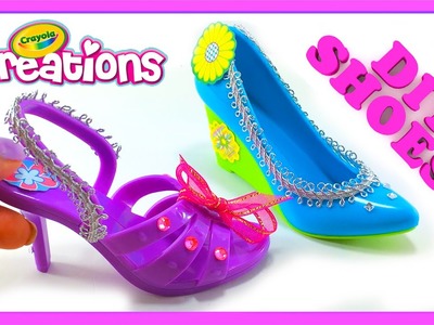 Crayola Creations Hot Heels  - Decorate your own Shoes - Craft Video - Style 1