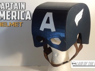 DIY: Captain America Helmet - Lair of the Visionary