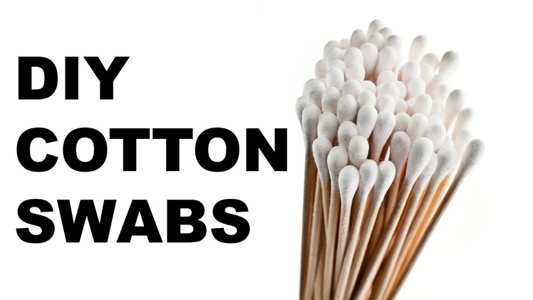 DIY cotton swabs for gun cleaning