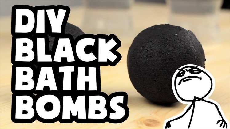 DIY Darkest Black Bath Bombs Ever - Do It Like a Boss