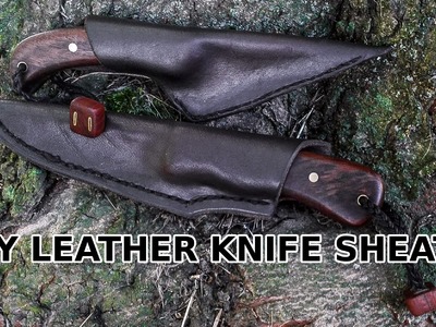 DIY Easy Leather Knife Sheath