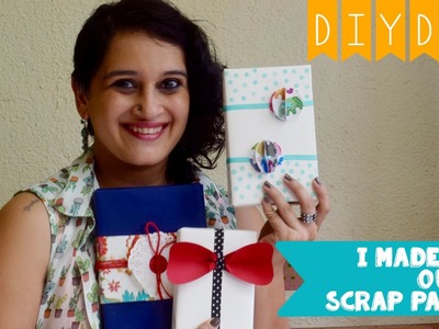 DIY Gift Wrapping Ideas with Scrap Paper | DIY DAY CRAFTS
