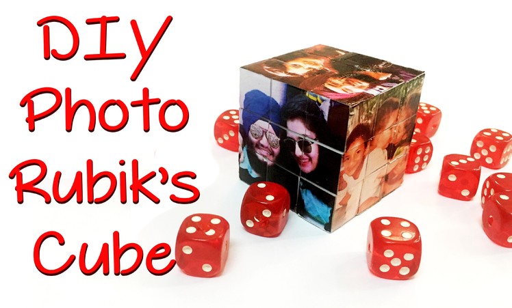 DIY Gifts- Photo Rubik's Cube