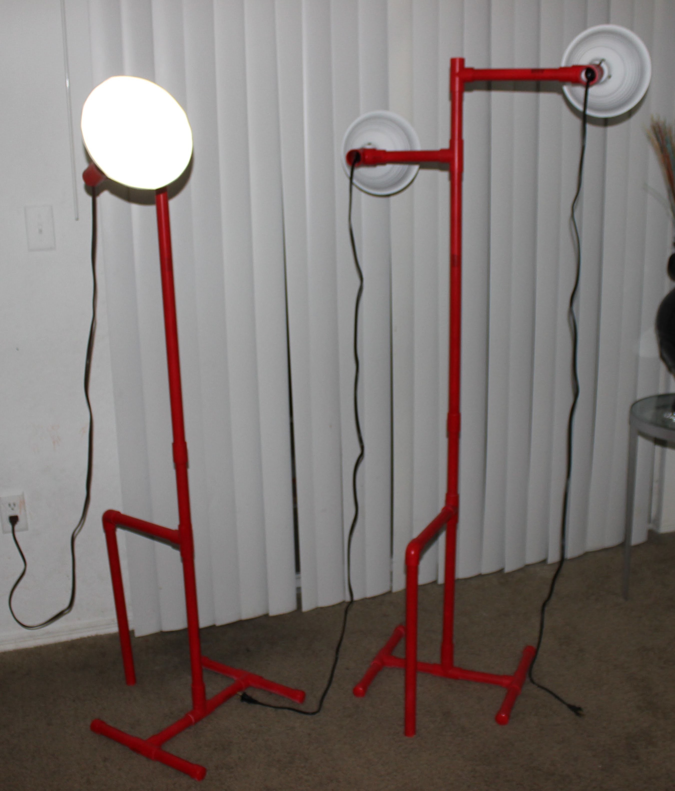 how to make light stand