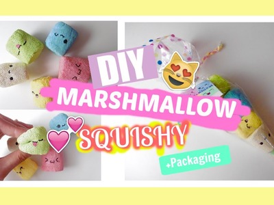DIY Marshmallow Squishy with Packaging | MiSweetWorld