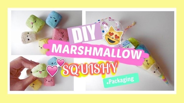 DIY Marshmallow Squishy with Packaging | MiSweetWorld