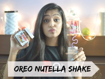 DIY: Oreo Nutella Shake | PurpleFreak07