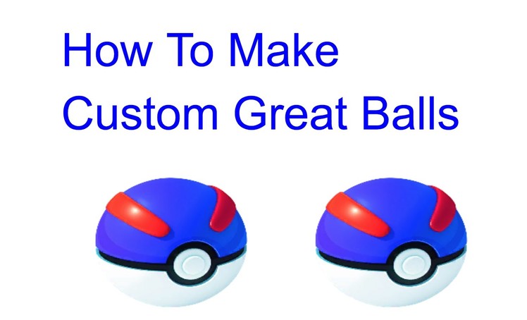 Diy Poke ball ( Great Ball )|| How to make a Great ball with clay
