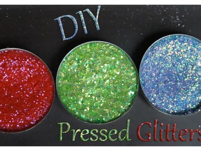 DIY Pressed Glitters Super Easy