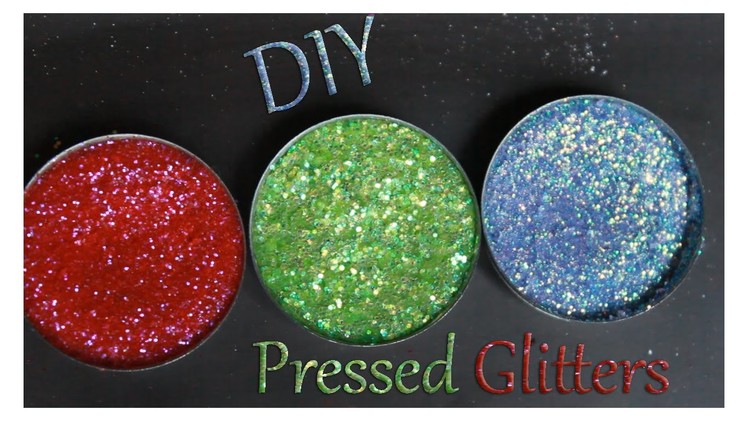 DIY Pressed Glitters Super Easy