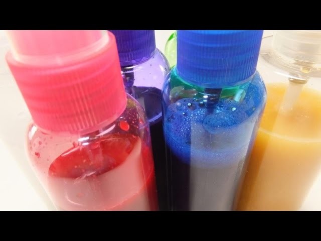 DIY Shimmer and Ink Spray Craft Hack