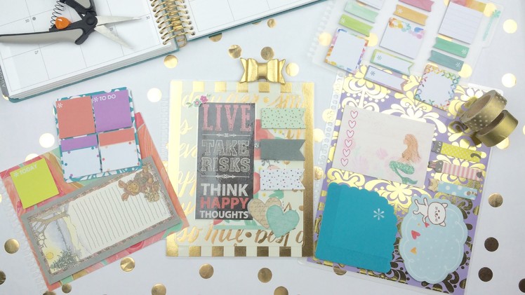 DIY Snap-In Sticky Notes for the Erin Condren LifePlanner!