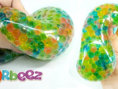 Easy DIY How to make Orbeez Stress Ball!!! Orbeez Freeze. Orbeez Water Ball