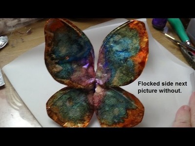 Fairy Wing tutorial for dolls without using femo gel or fabric