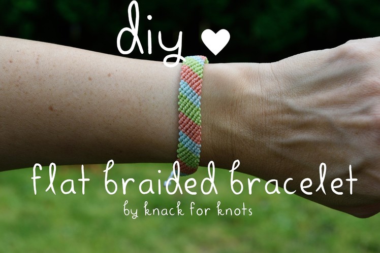 Flat Braid Wax String Friendship Bracelets | Tutorial Inspired by Pura Vida Bracelets!