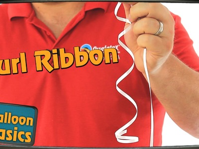 How to Easily Curl Ribbon on Balloons - Balloon Basics 06