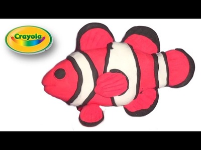 How to make a clownfish from crayola model magic