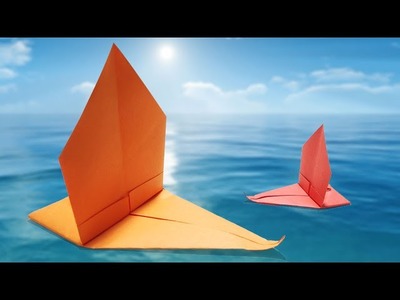 How to make a Paper Sport Boat - Easy Origami - Yacht