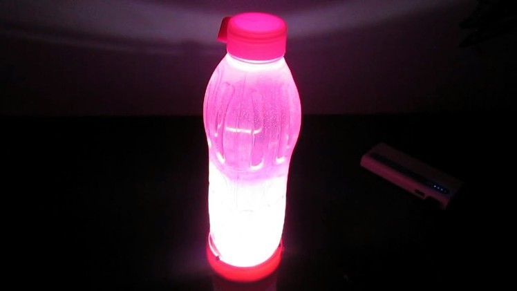 How to make simple night light and automatic water bottle light