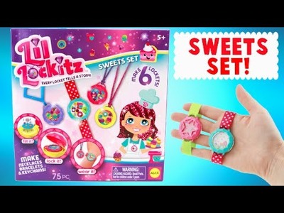 Lil Locketz Sweets Set - DIY Make Your Own Locket Jewelry!