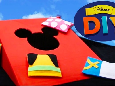 Mickey Mouse Bean Bag Toss | Disney DIY